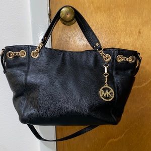 RARE MICHAEL KORS JET SET CHAIN LG BAG